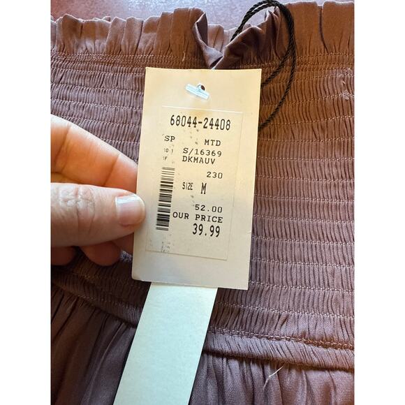 Mustard Seed Ruffle Mini Skort in Boho Pink/Mauve - Built-in Shorts Medium - Picture 7 of 7